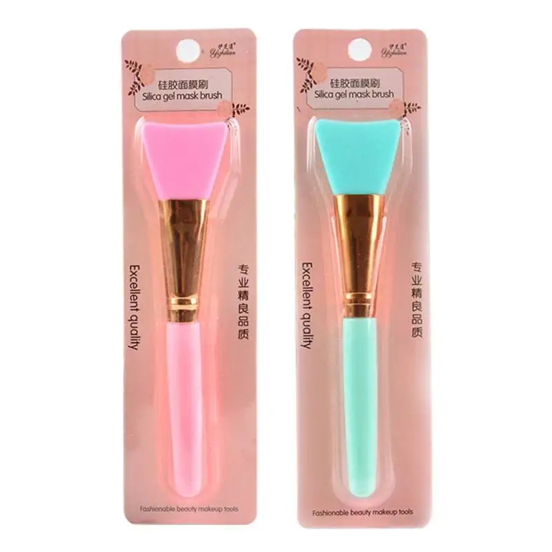

Facial Mask Brush Wholesale Soft Silicone Cosmetic Makeup Brush Skin Face Care DIY Stirring Tool Women Lady Girl Makeup Tools