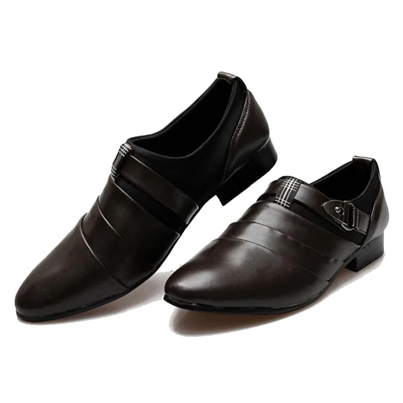QWEDF 2018 платье в деловом стиле кожаные ботинки рабочие мужские туфли оксфорды с