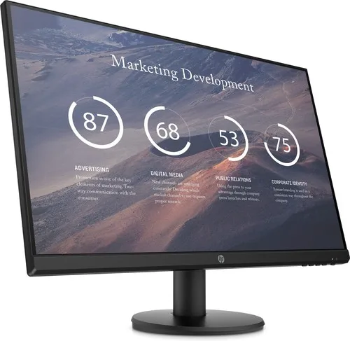 Компьютерный монитор HP P27v G4-СВЕТОДИОДНЫЙ монитор-27 дюймов-1920x1080 Full HD (1080p) @ 60
