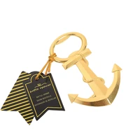 nautical anchor shaped beer opener mini bottle opener gifts tools zinc alloy wedding favors for guests kitchen tools gadgets
