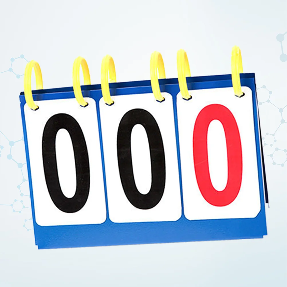 

Portable Table Scoreboard Scoring Marker Scoreboard Table Waterproof Sports Games Score Flipper for Volleyball Basketball Table