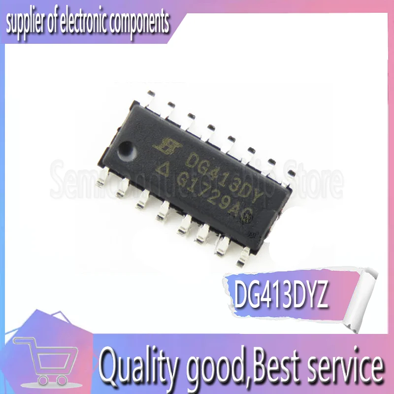 

10 PCS DG413 DG413DY DG413DYZ SOP-16 interface chip new home furnishings industry
