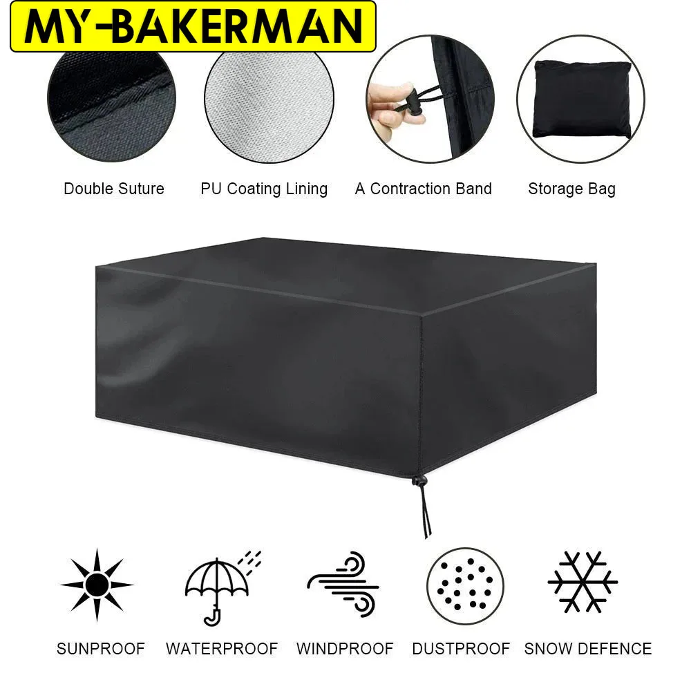 Различные водонепроницаемые чехлы для садовой мебели от дождя и снега дивана