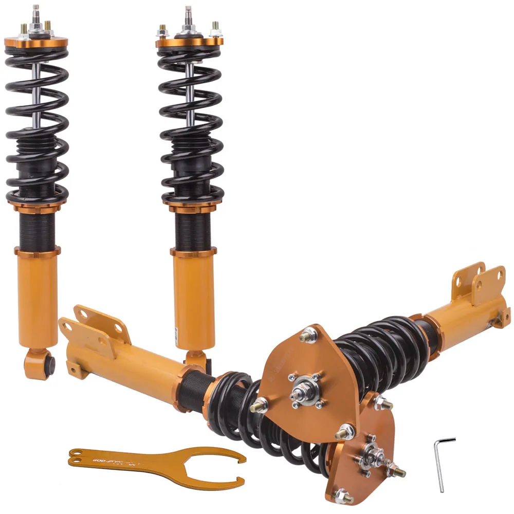 

4 шт./компл. комплект Coilover для Mitsubishi Galant 1999-2003 Adj. Демпфер амортизатор спереди и сзади