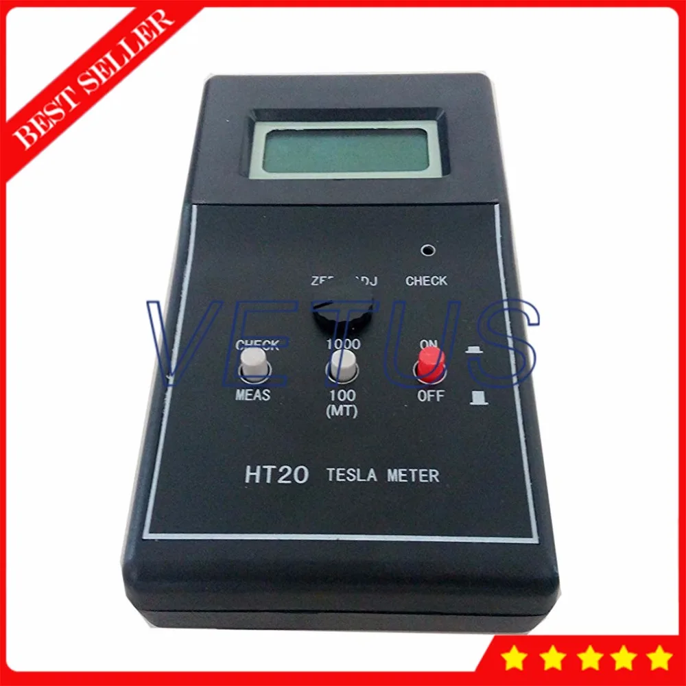 Цифровой Гаусс метр Тесла метр HT-20