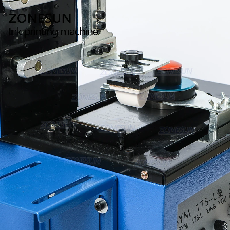 Автоматический коврик ZONESUN Электрический струйный принтер печатная машина для