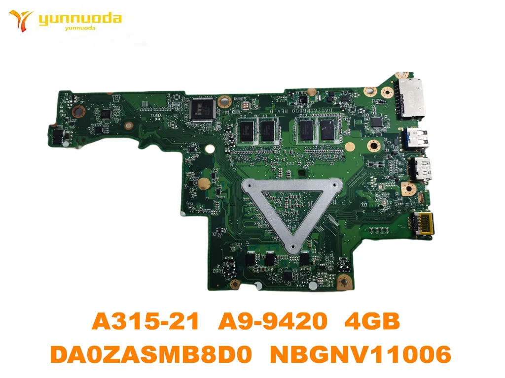 Оригинальная материнская плата для ноутбука ACER A315-21 4 Гб DA0ZASMB8D0 NBGNV11006