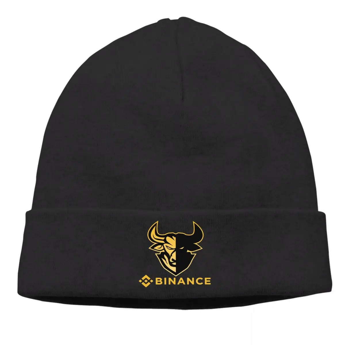 

Binance Coin Crypto Miners Beanies Caps Bnb Knit Winter Warm Bonnet Hats Ski Brimless Baggy Cap