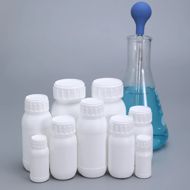 

UMETASS 100ML Empty Pesticide bottle with Lid Acid Alkali resistant container Leakproof Organic solvents bottles 50PCS/lot