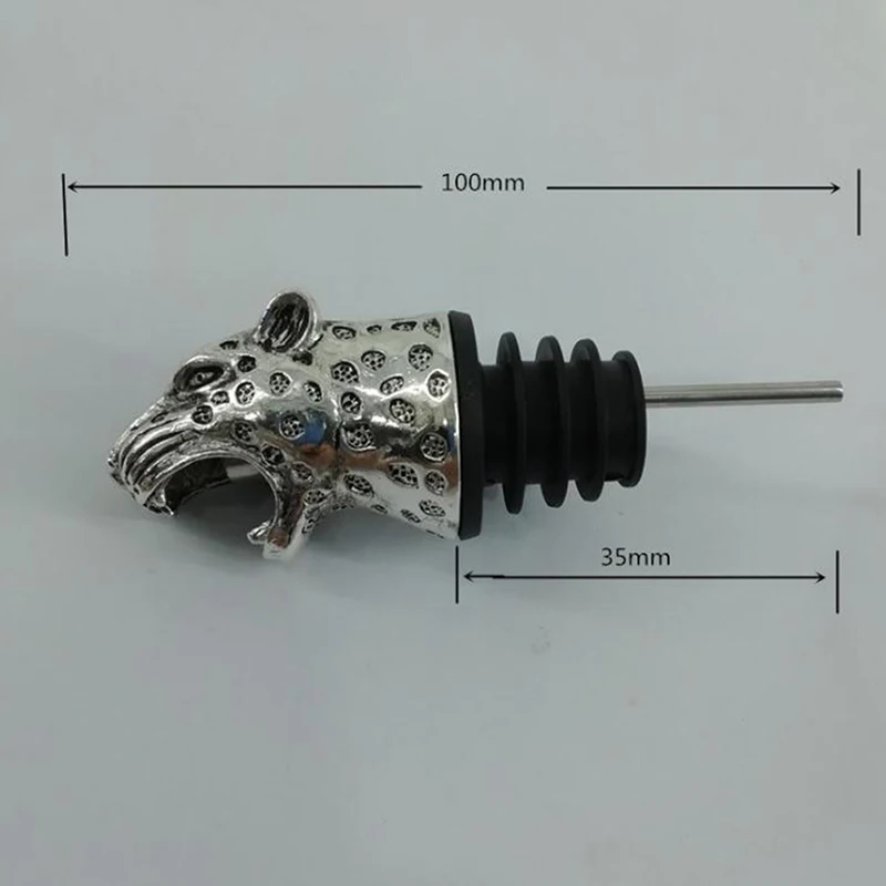 Винный аэратор из цинкового сплава с леопардовой головой | Дом и сад