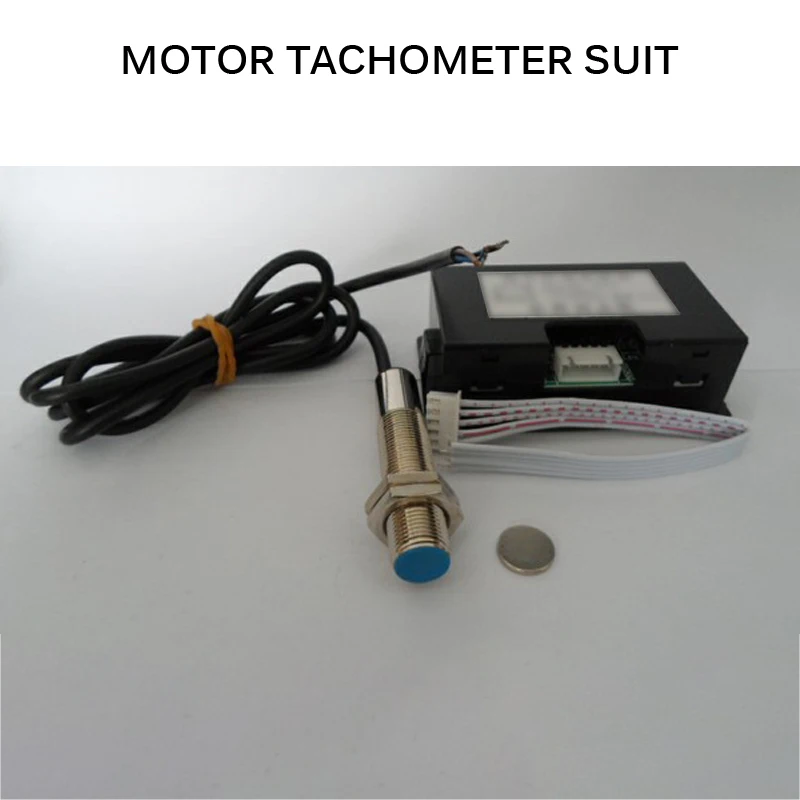 Цифровой светодиодный Тахометр 4 шт. Красный высококалибр для точного измерения