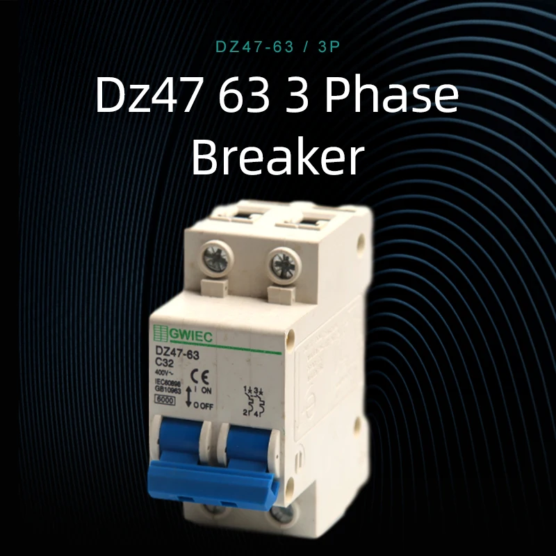 GWIEC Excellent Performance Cheap Price 3 Pole Miniature MCB Circuit Breaker | Breakers