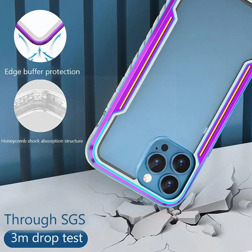 

2021 New Luxury Shockproof Silicone Case For iPhone 13 iPhone13 Mini 13pro Pro Max Back Cover protective case Phone Coque C T8H3