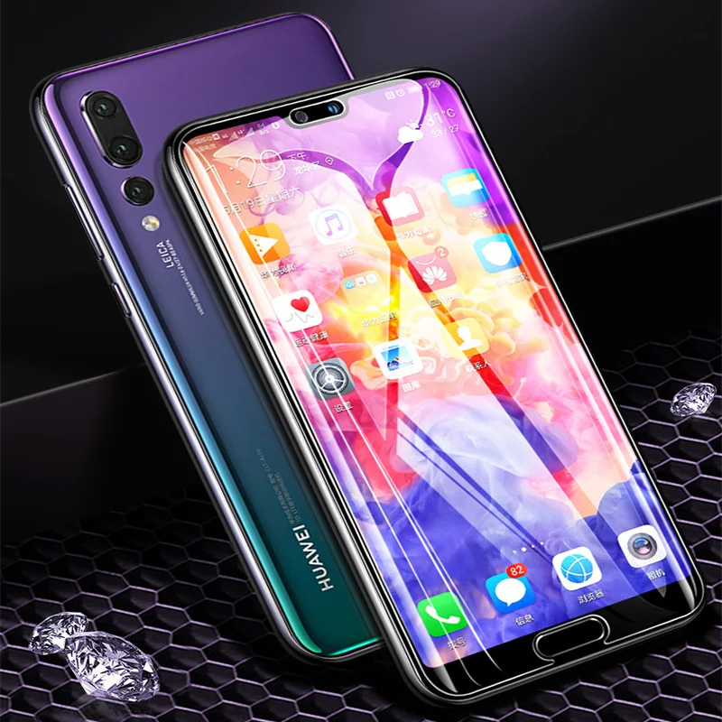 Прозрачное закаленное защитное стекло 9H HD для Huawei Mate 20 Lite 7 8 9 S Защитная пленка