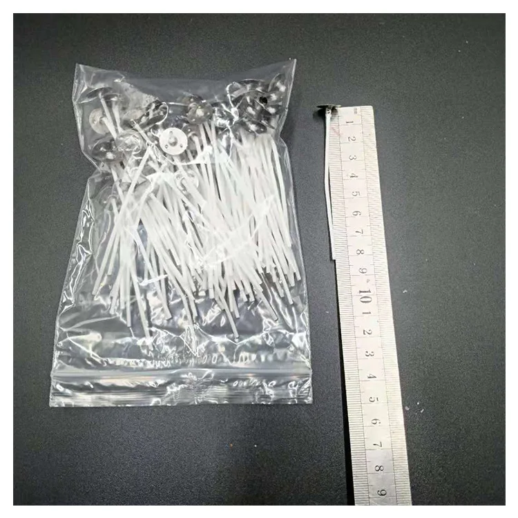 

100pcs/bag Pure Cotton Core Candles Wicks 2.5/4/5/6/7/9/15/20cm DIY Candle Making Pre-waxed with Oil Wicks for Party Supplies