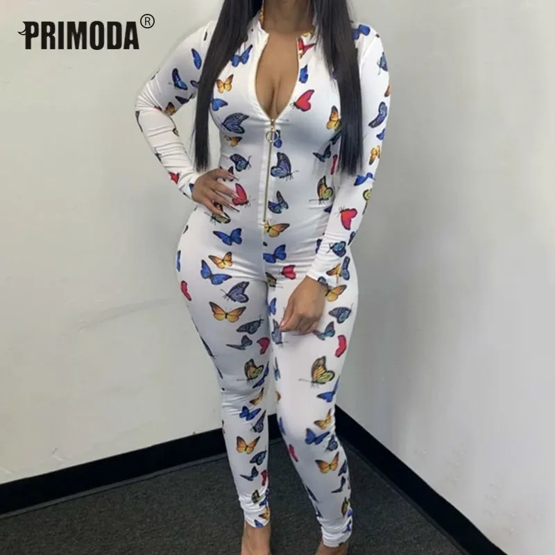 

Cute Lips Print Sexy Cartoon Jumpsuits Pajamas Women Sleepwear Long Rompers Christmas Party Bodycon Home Wear Overalls PR2043G