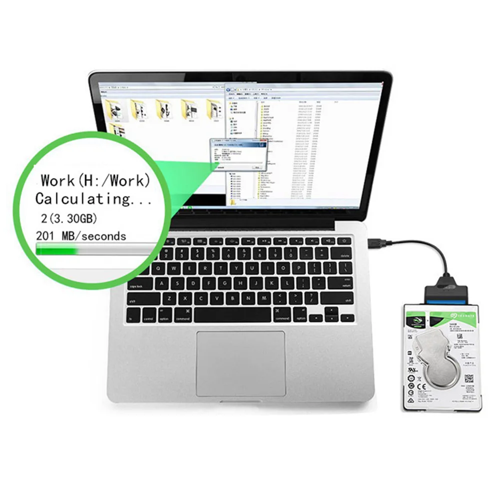 Кабель-адаптер Erilles mini USB для жесткого диска 2 5 дюйма кабель передачи данных в USB3.0