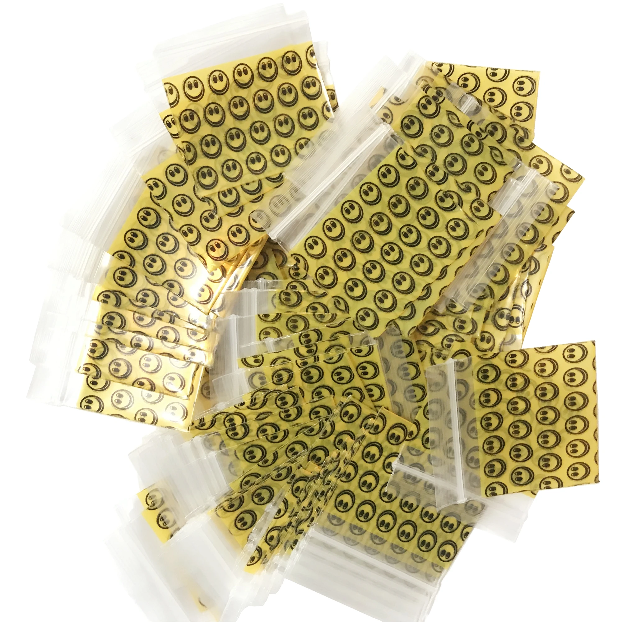 Сумка для хранения табака портативная Герметичная сумка с рисунком улыбки