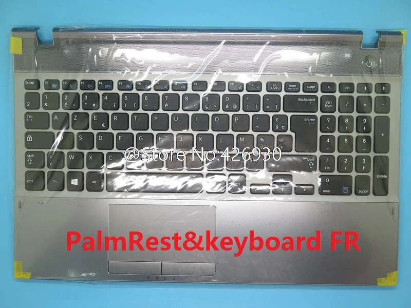 

Laptop PalmRest&keyboard For Samsung NP550P5C 550P5C English US France FR Italy IT Korea KR Spain SP Upper Case Cover Touchpad