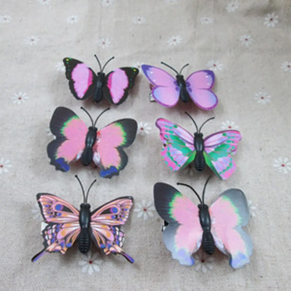 Заколки для волос с имитацией бабочки 10 шт. аксессуары свадебные костюма детские