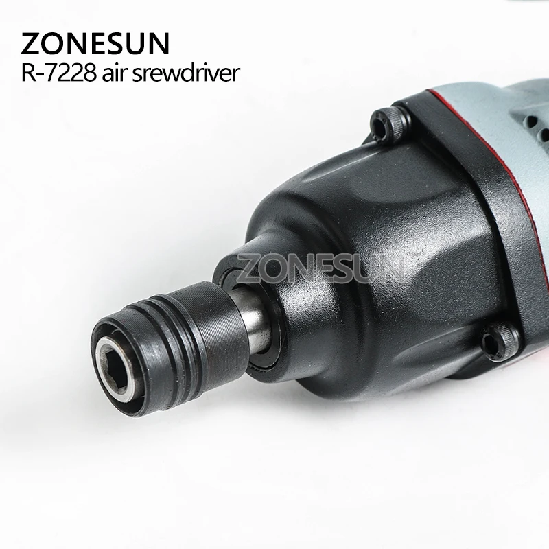 ZONESUN 7228 M6 M8 болт пневматический инструмент воздушный Отвертка сильный мощный
