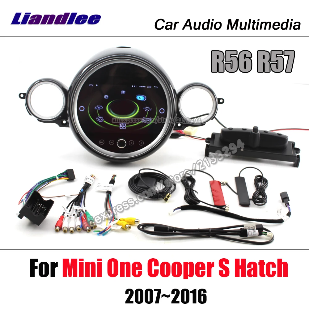 Liandlee Android для Mini One Cooper S люк R56 R57 автомобильный стерео экран видео Wifi BT Carplay карта gps-навигатор мультимедиа