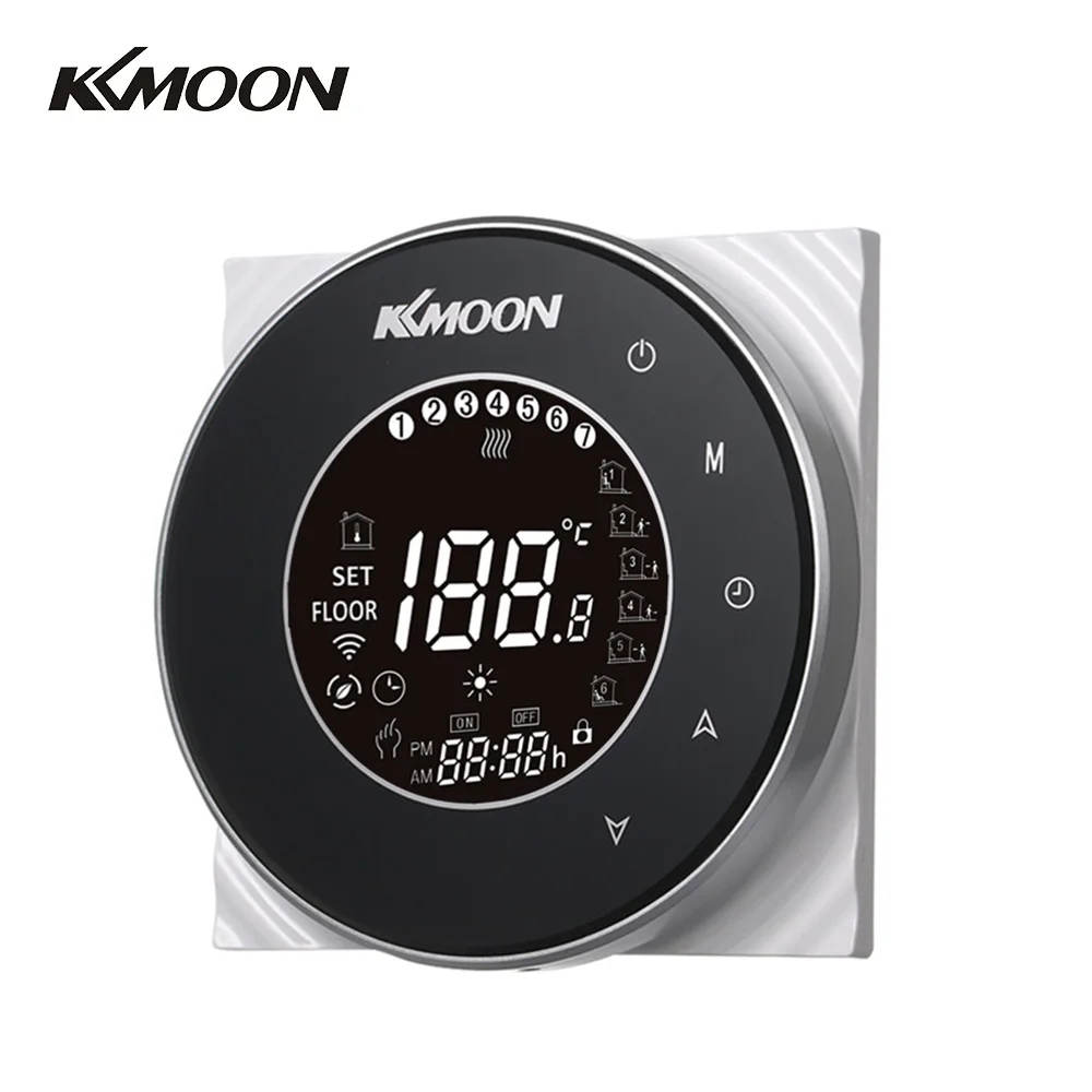 Цифровой термостат для нагрева воды голосовое управление терморегулятор AC 95 250 В