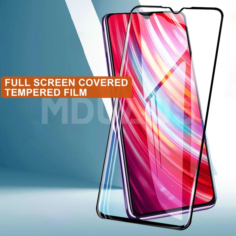 9D Protective Glass For Xiaomi Redmi 9 9A 9C 8 8A 7 7A 10X Tempered Screen Protector Redmi Note 7 8 8T 9S 9 Pro Max Glass Film