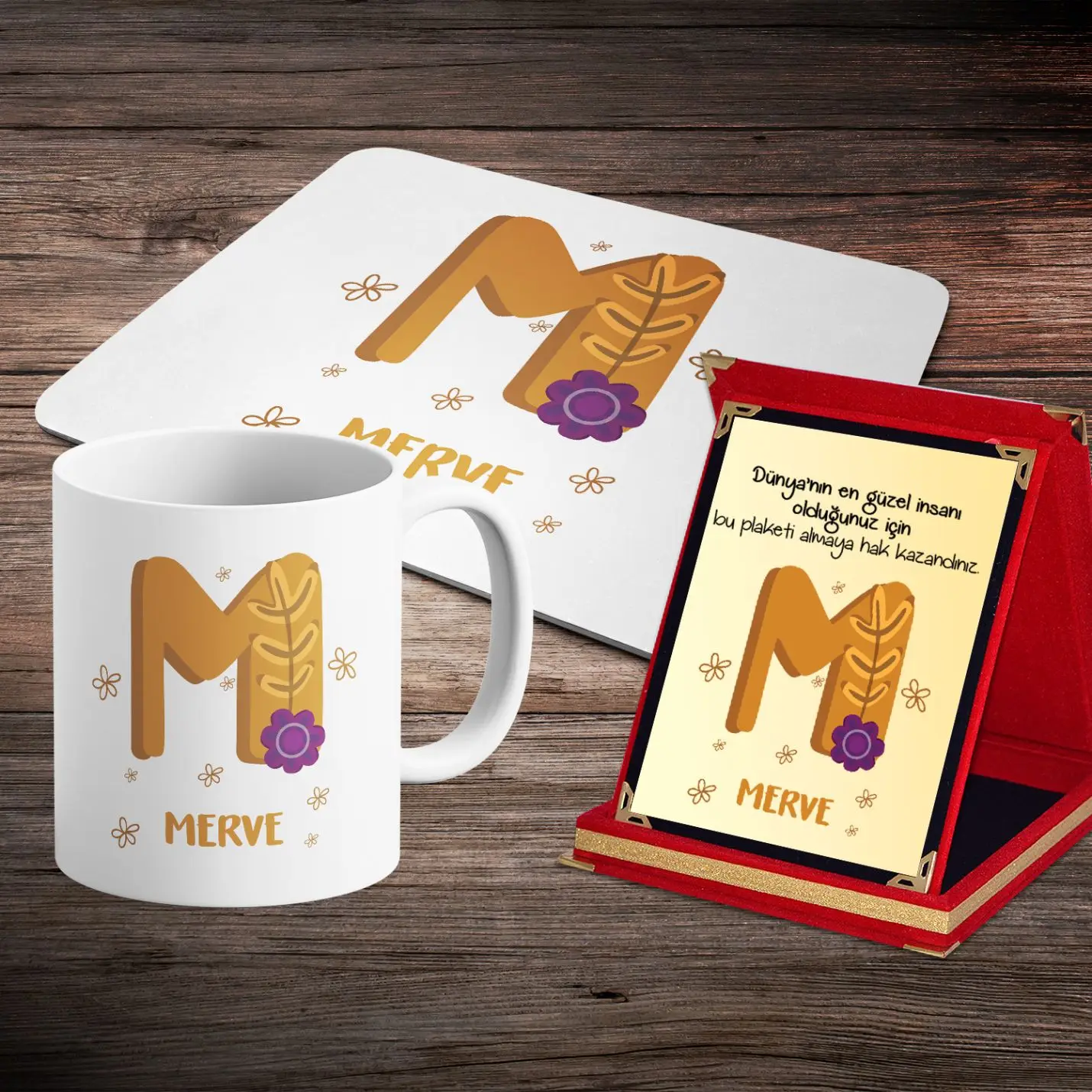 

Personalized Letter Design Gift The boiler-M