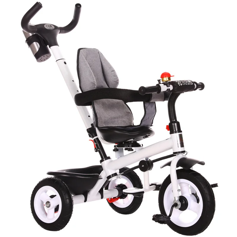 

Infant Push Tricycle, Multi-mode Bicycle Kid Scooter Ride on Toys Kid Kick Scooter