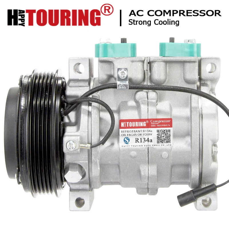 Фото Компрессор переменного тока Suzuki SUZUKI AERIO 2.0L 2.3L L4 2,0 2,3 9520065DE0 4471709973 447220-4580 447220-4581 95200-65DE0 10S13C №2