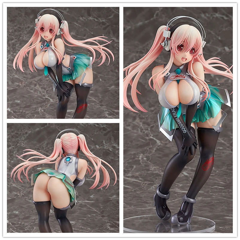 

Anime Sexy Figure Super Sonico Race Sonico 1/7 Scale PVC Action Figure Statue Collectible Model Kids Toys Doll Gifts