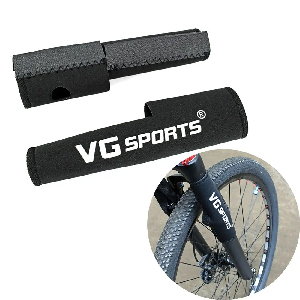 

1 Pair Road Bike Guard Front Fork Cover Protective Pad Frame Wrap Bicycle Fork Protector