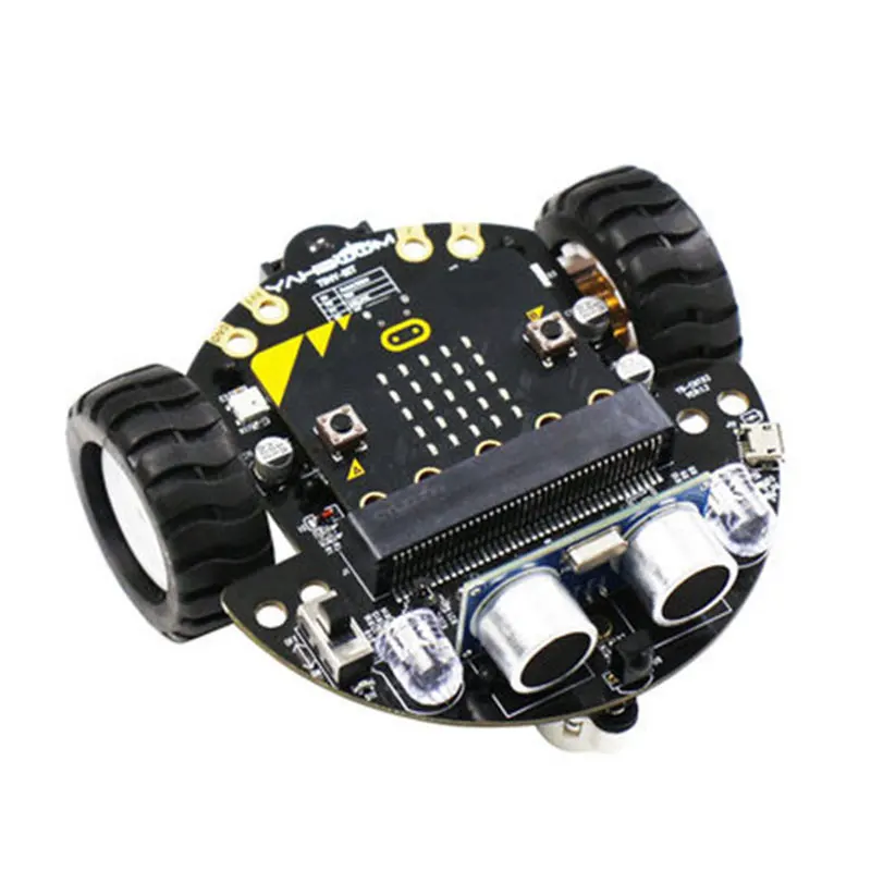

Micro bit V2 Programmable Robot Toy Car Kit STEM Toy Python Electronic DIY
