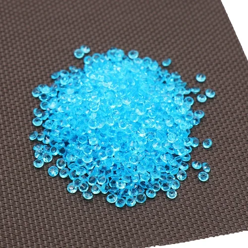 Turquoise Хит 1000 шт 4,2 мм Акриловые Алмазные хрустальные блестящие прозрачные конфетти для свадебной вечеринки Конфетти украшения стола разлетающиеся бусины - Цвет: Turquoise