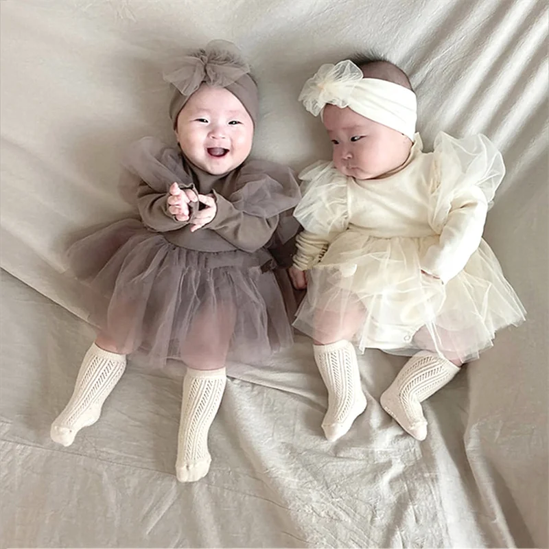 Платья принцессы для маленьких девочек + повязка на голову Детские платья