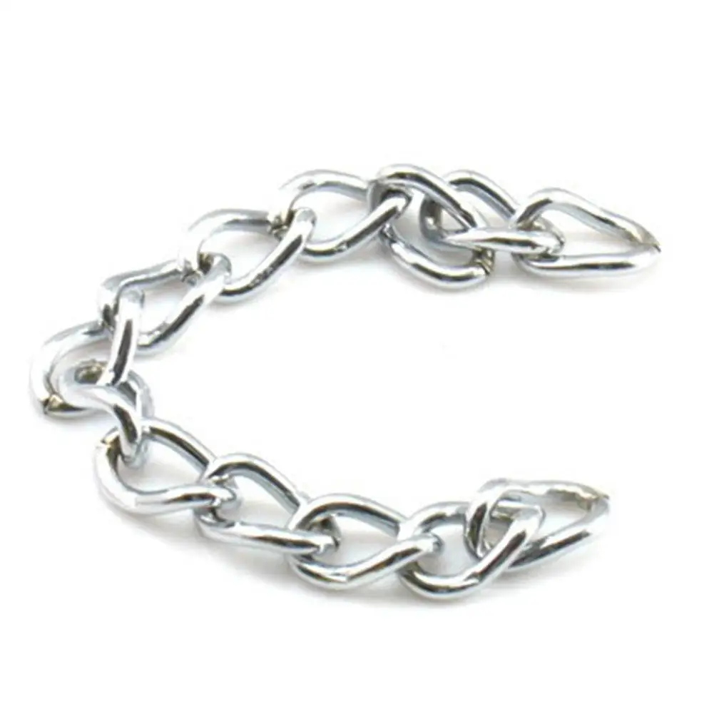 Наручники из нержавеющей стали манжеты на лодыжку с цепью невидимый замок