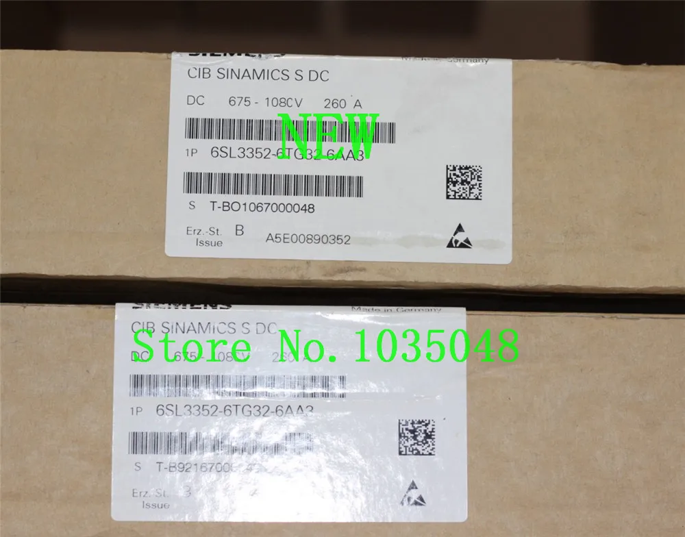 

1P 6SL3352-6TG32-6AA3 New Fast Delivery