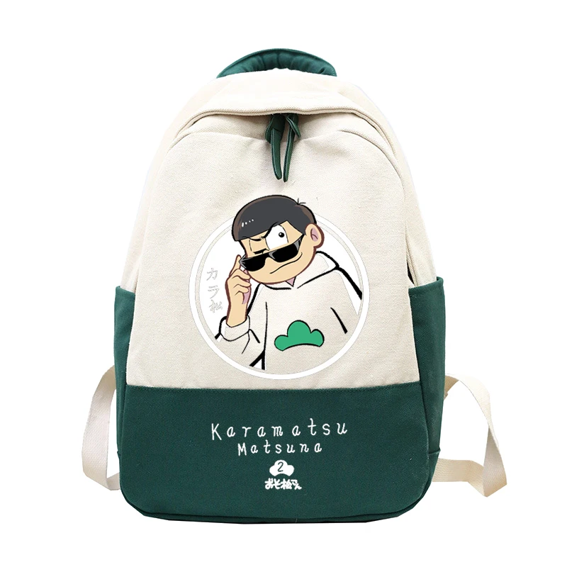 3 Аниме osomatsu san лоскутный рюкзак женский дорожный рюкзаки для подростков девочек osomatsu-san Bagpack женский Mochila - Цвет: 3