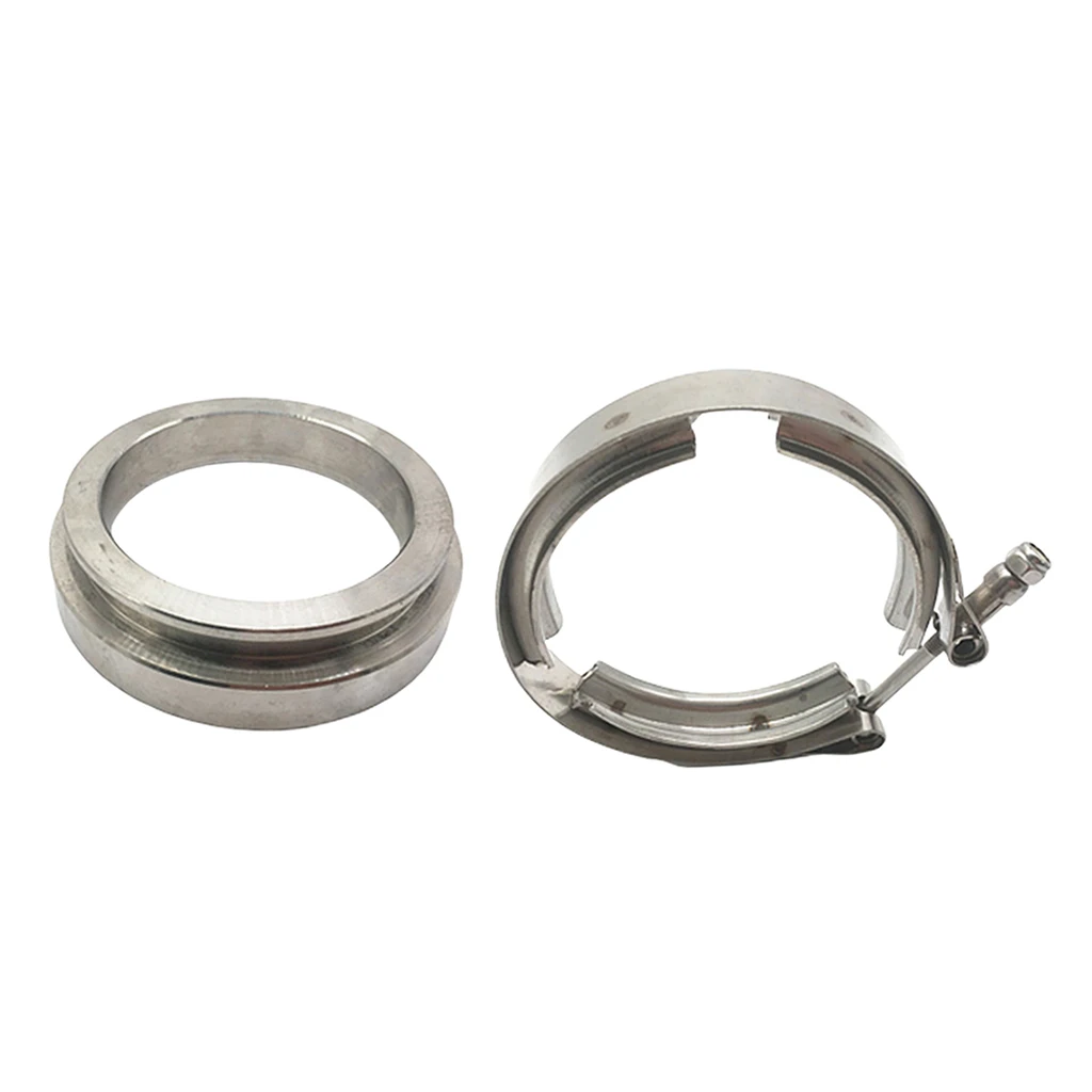 GT45 3.25&quot Exhuast Mild Steel V-band Clamps &amp Flange Assy Male Female Design | Автомобили и мотоциклы