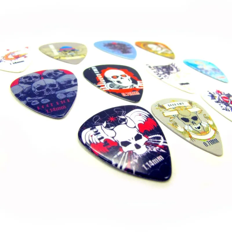 Чехол держатель для гитары 12 шт. чехлы из АБС пластика с 4 толщинами 0 50 мм/0 71 88 мм/1