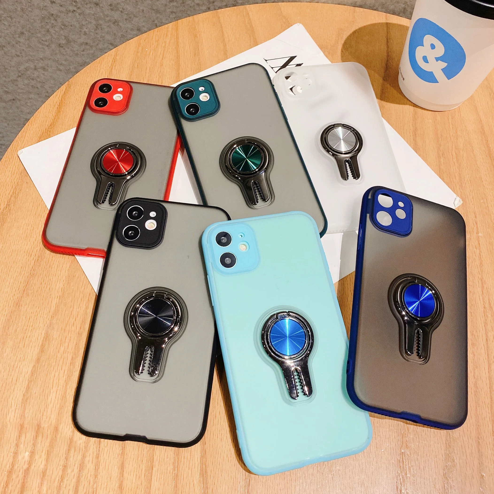 Матовый мобильный телефон чехол для iphone11 Pro Max XS XR X SE 2020 iPhone 7 8 плюс металлический