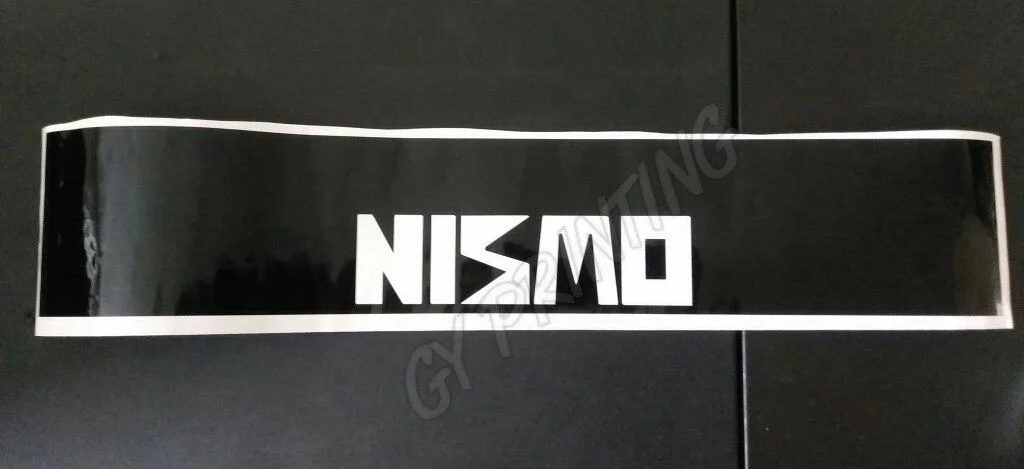 

Для Nissan NISMO, баннер Windshiels, фотонаклейка