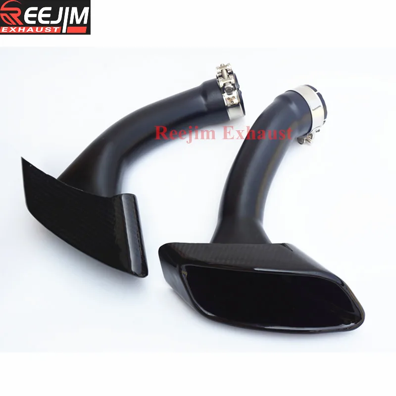 Carbon Fiber Exhaust Tip Muffler Tips suitable for BMW X6 E71 2008-2014 Design Black | Автомобили и мотоциклы