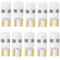 20pcs 10pct10 w5w 3030 1led 5w tail lights width lamp reading light white clearence lights lamp for auto car interior dome light