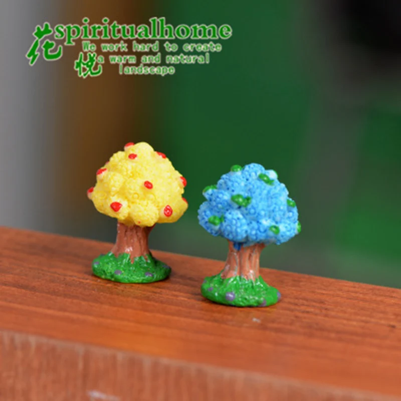 Мини фигурка Apple Tree Orchard американская модель маленькая статуя мини украшение для