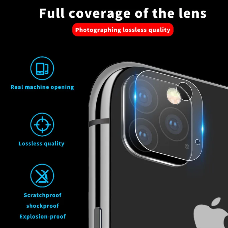 9D объектив мобильного телефона защитная пленка для iPhone 11 pro max IPhone 6 iPhone7 iPhone8