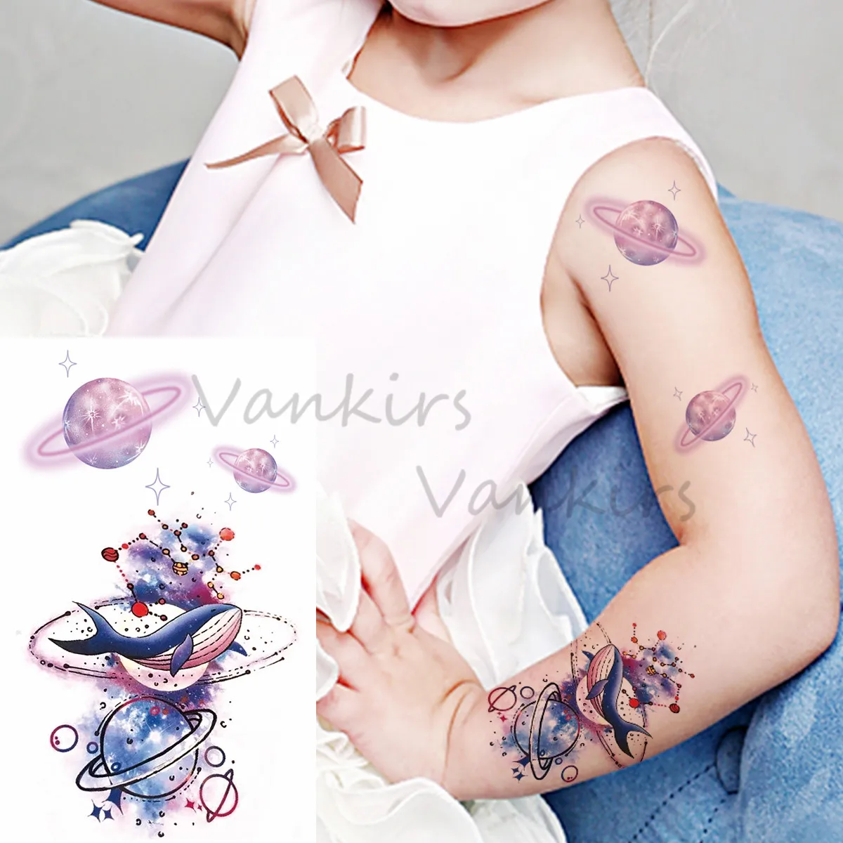 Акварельные персиковые Совы Временные татуировки для женщин и детей мультфильм