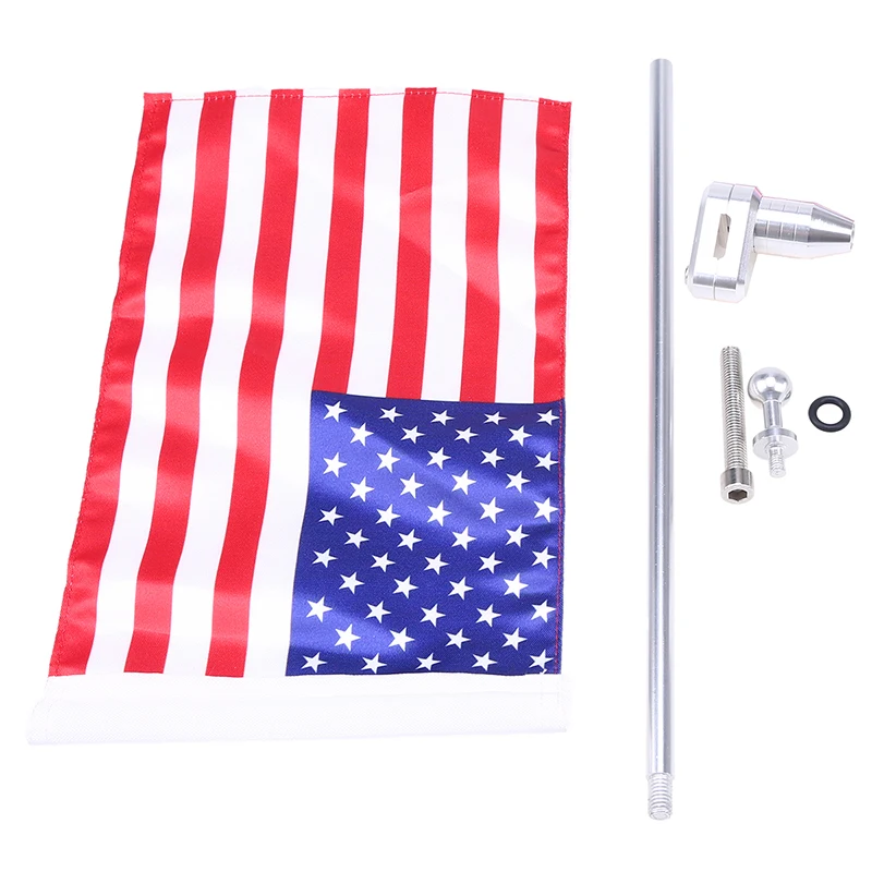 Автомобильный Стайлинг мотоцикла POSSBAY хромированный задний боковой флаг