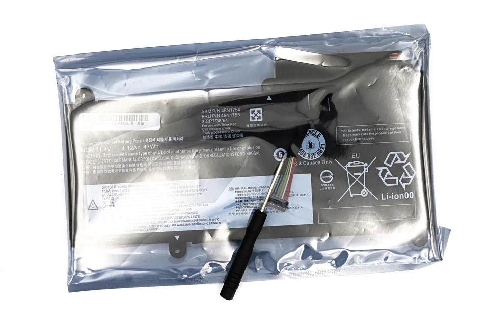 ApexWay 47WH 45N1754 45N1755 Батарея для lenovo E450 E450C E455 E460 E460C 45N1756 45N1757 ноутбук Батарея 11,4 V 47Wh